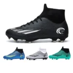 Manufacturer Custom Oem Most Popular Youth Cheap Football Boots Shoes Soccer Cleats for Men
